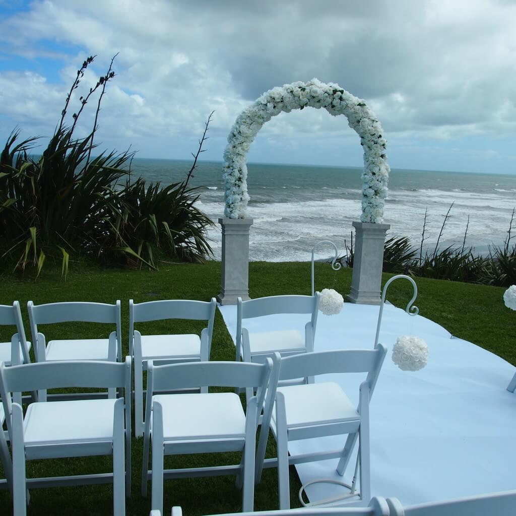 Rosa Arch - White Wedding Package