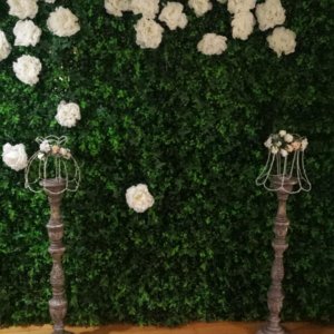 Flower Wall Lush Green