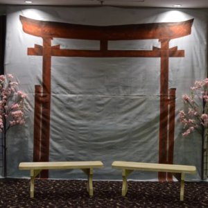 Japanese Arch Backdrop