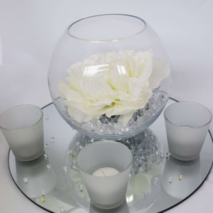 centrepiece package white
