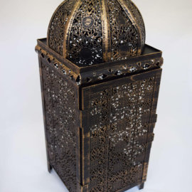 Gold Moroccan Lantern