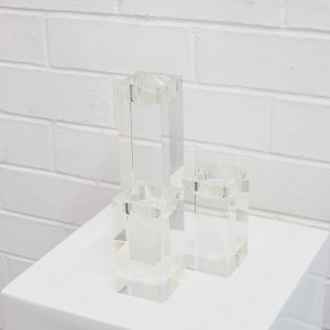 block tealight candleholder