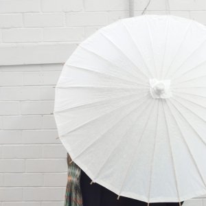 paper umbrellas