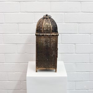 dark gold black lantern